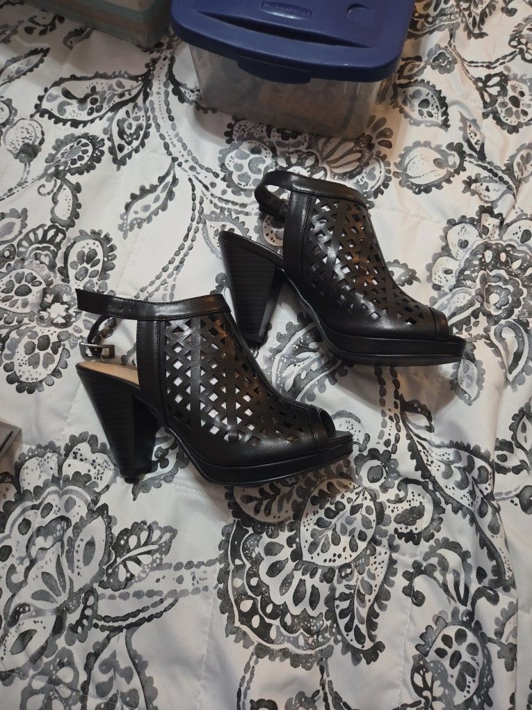 Black Shoes Size 7