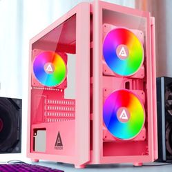Ryzen 7 "Pink Dream" FAST Gaming & VR PC - RTX 3060, 1.5TB, SSD, 16GB RAM, Kbd, Mouse!