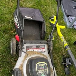 Task Force Electric Corded Lawn Mower Electric 