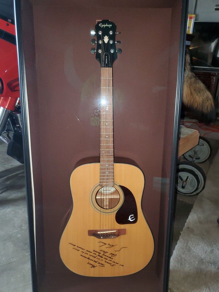 Signed Sammy Kershaw Guitar
