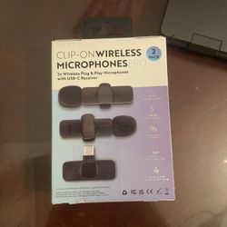 Clip On Wireless Microphones Pro