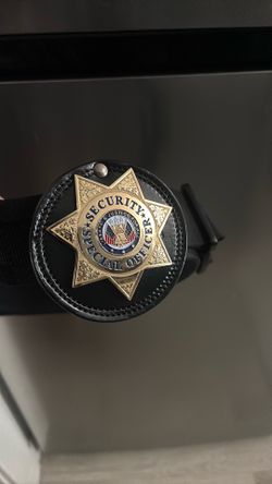 Security Guard Badge