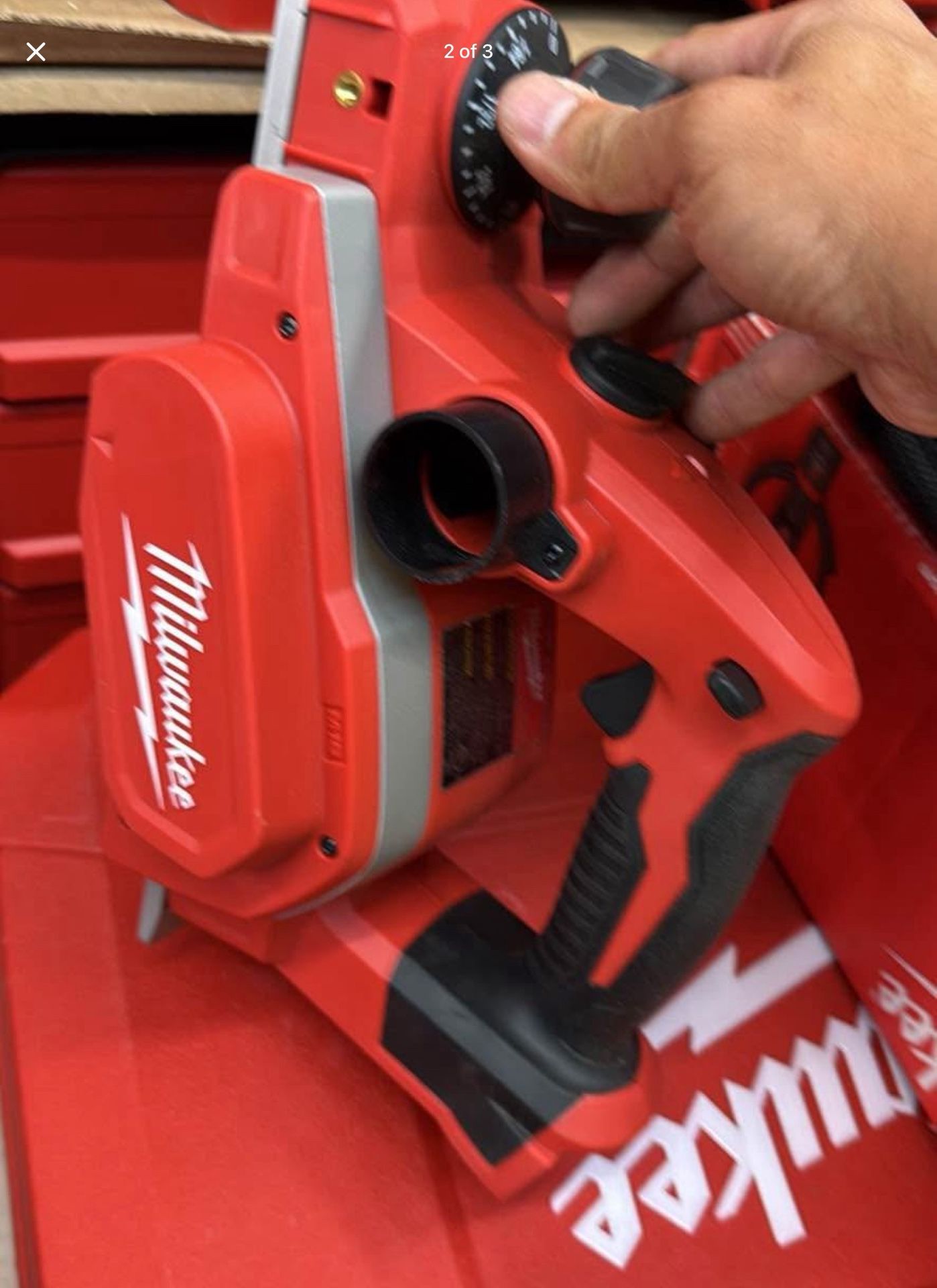 Milwaukee M18 Cordless Handheld Planner Tool Only