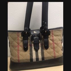 Authentic Burberry Purse Tote