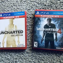 PS4 Games - Uncharted 1-3 Bundle + Uncharted  4  - A Thief’s End $15 Each Or $25 For Both 