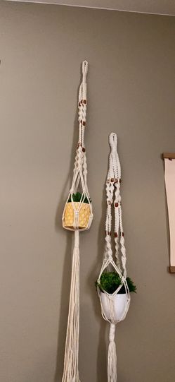 Macrame pot Holders