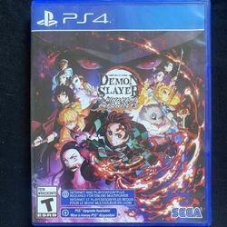 Demon Slayer The Hinokami Chronicles Playstation 4 Game