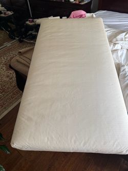 Extra firm organic fabric mattress crib