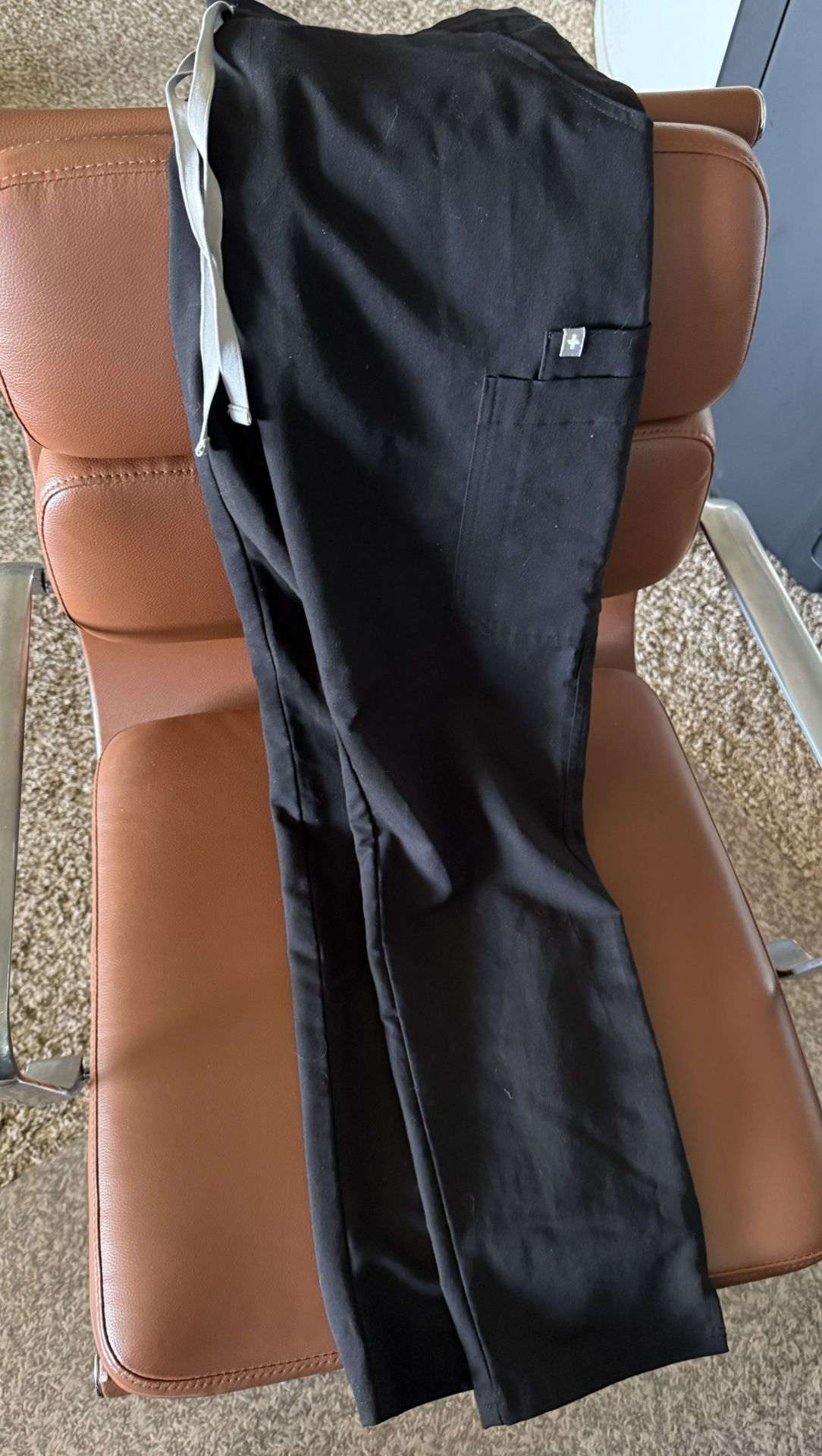 FIGS Livingston Basic Straight-Leg Scrub Pants Size Small