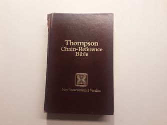 Bible NIV 84 Thomson chain reference