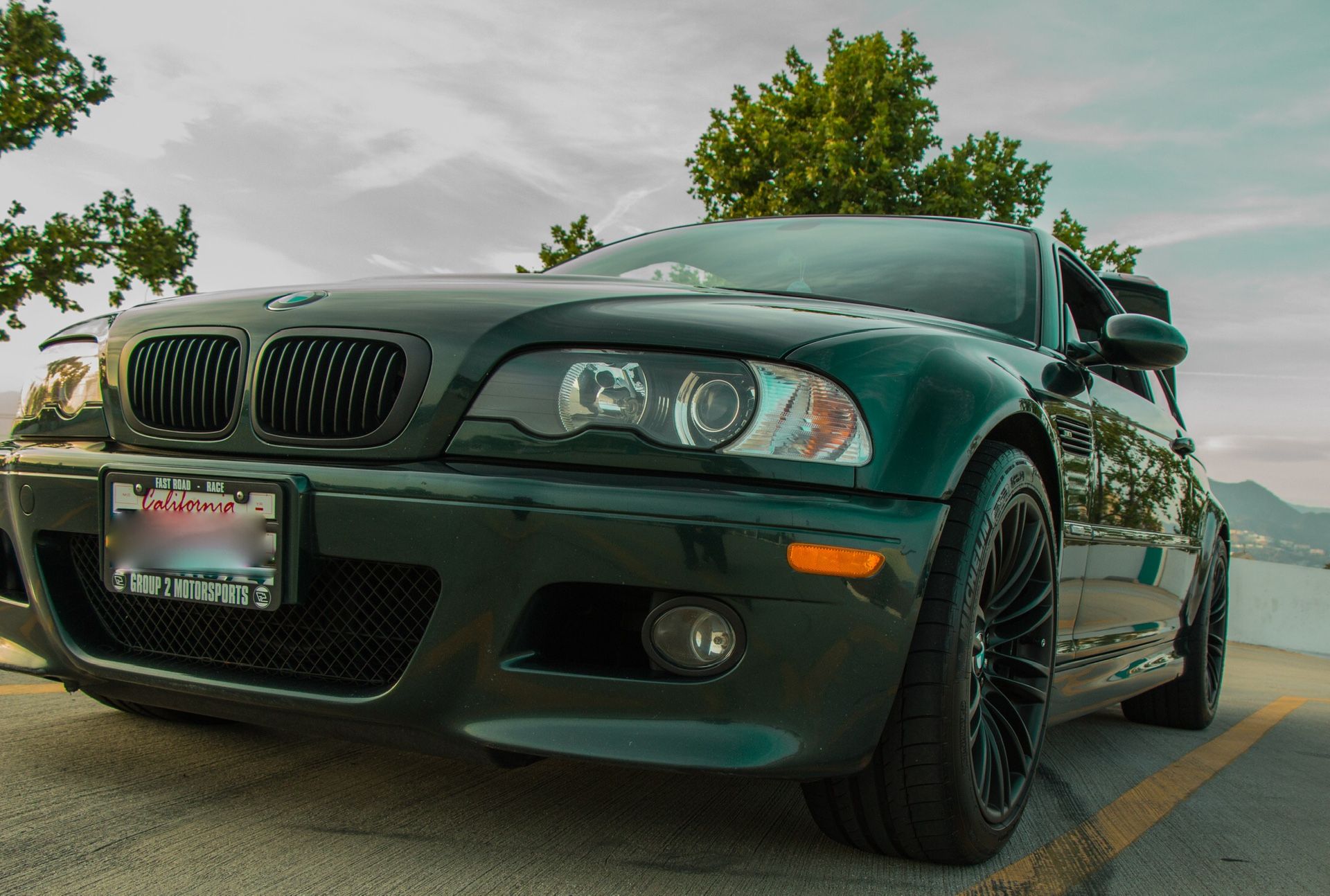 2001 BMW E46 M3 OXFORD GREEN METALLIC II 1/116 Manual Transmission for