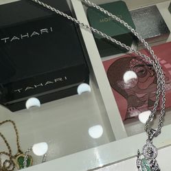 Silver Plated San Judas Rope Chain