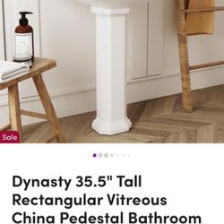 Pedestal sink
