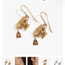 Spill the Tea' Cup Drop Earrings