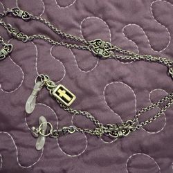 Eternity Cross Eye Glass Chain By Brighton
