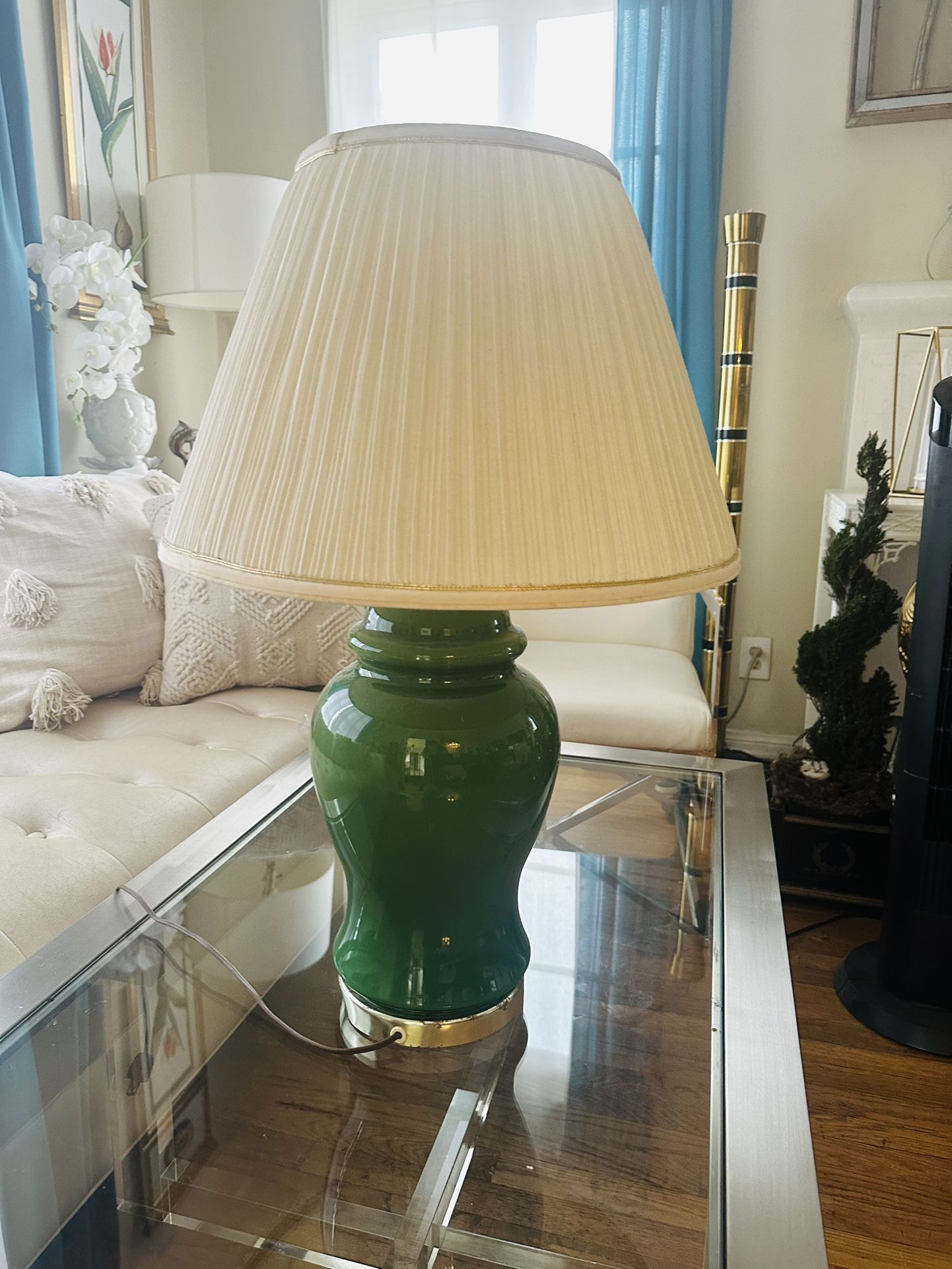Vintage Porcelain Lamp 