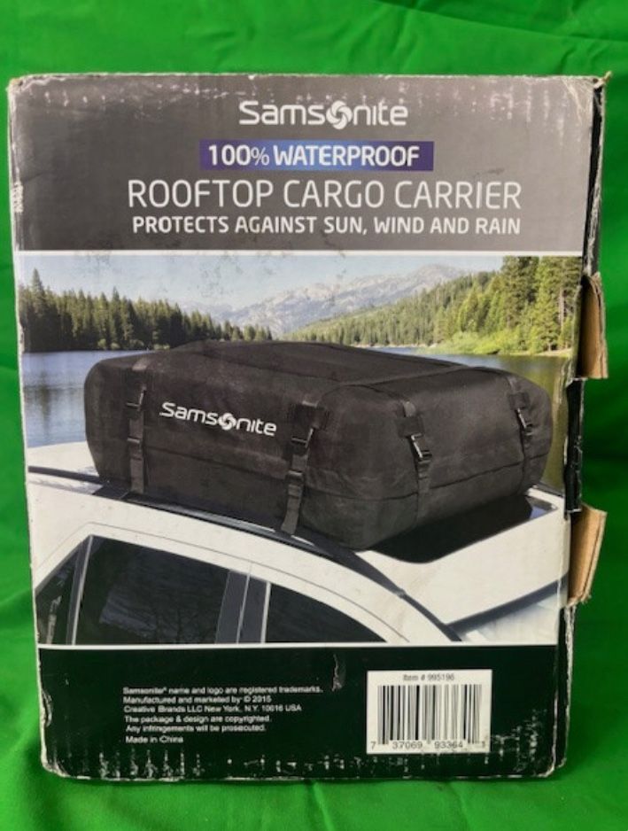 Roof Top Cargo Carrier