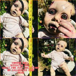 Hand painted doll