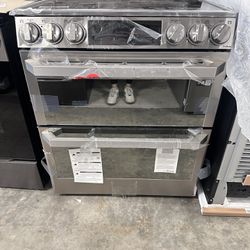 Open Box Only Unused LG Electric Double Oven 