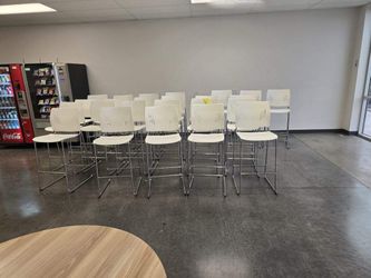 Guest & Stacking Chairs, Bar-Height Stools for SALE (DM Us for a Quote)