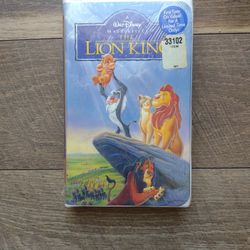 The Lion King Walt Disney Masterpiece VHS Sealed 