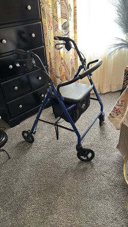 Walker With Seat