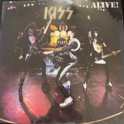 KISS ALIVE 2-LP SEALED COLORED VINYL 