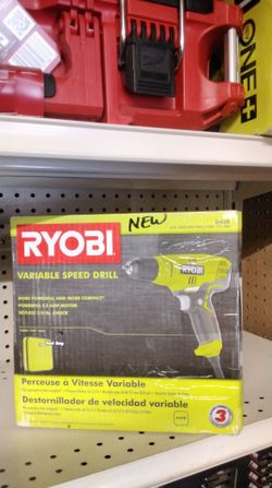 RYOBI VARIABLE SPEED DRILL