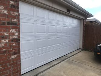 New garage door
