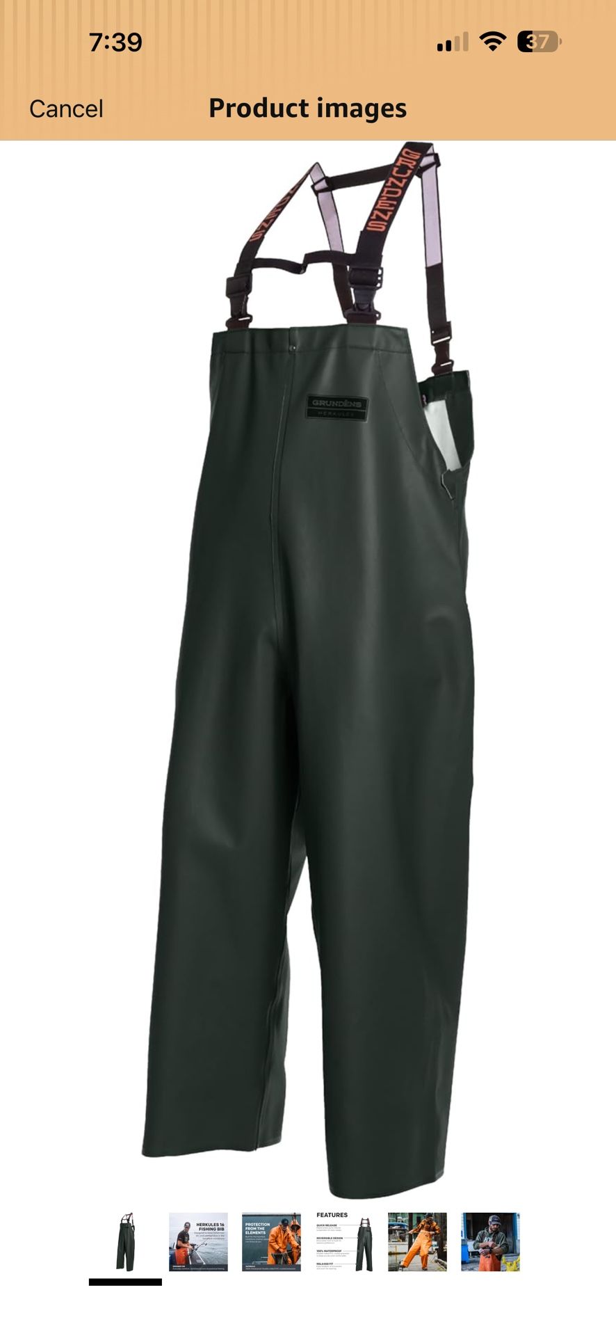 Grundens Herkules Bibs XXL