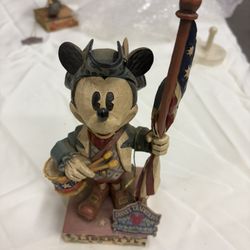 Jim shore Walt Disney Traditions Mickey Mouse LIBERTY PATRIOT Figurine 