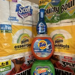 Household Bundle Brawny/Bounty/Scott