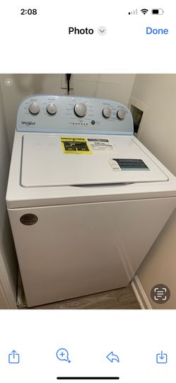 Washer and dryer