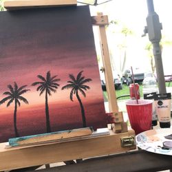 Sunset Painting