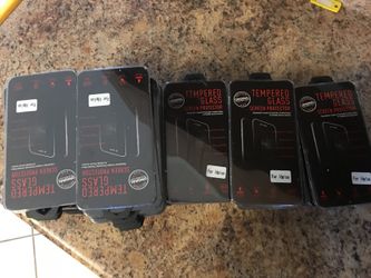 iPhone 6/6s plus tempers glass screen protectors and cases $10!!!!!!