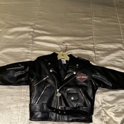 Kids Harley Davidson Leather Jacket 