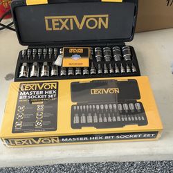 32 piece hex key socket set metric and SAE Brand New