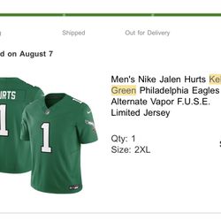 eagles nike limited jersey