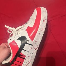 Nike Drip Paint Custom Air Ones Men’s Size 13