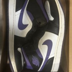 Air Jordan 1 Mid Dark Iris 