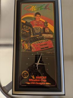 Jeff Gordon - NASCAR Cup 1995 champion - jebco clock