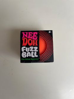 Needoh Orange Fuzzball