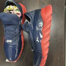 Fendi Fabric Runners Sneaker 'Blue Red