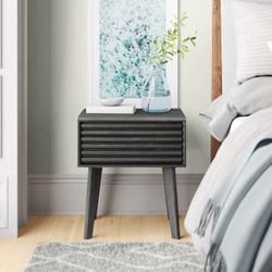 Free Delivery Charcoal Render End Table Nightstand