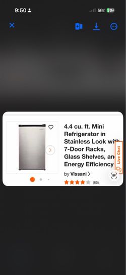 Mini fridge