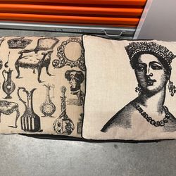 3 High End Pillows Cushions For Couch, Chairs Or Bed