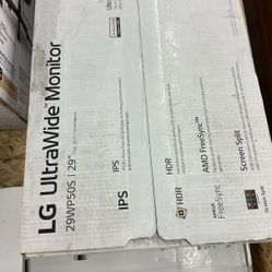 LG 29” ultrawide monitor 
