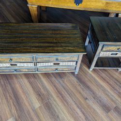Rising Lift Coffee Table Set