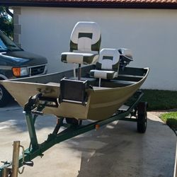 14 Ft Duracraft Jon Boat