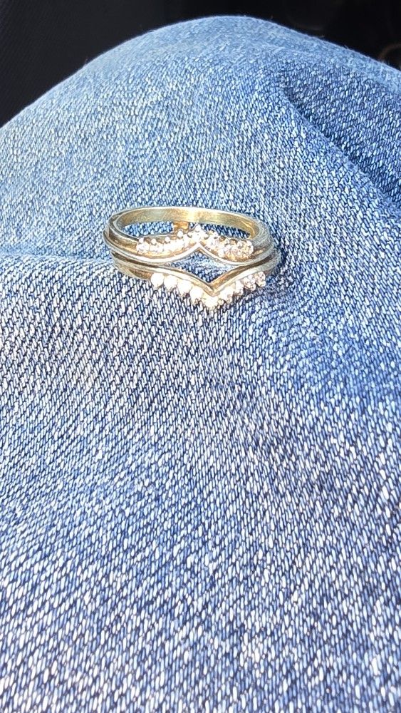 10k Gold With Diamonds 